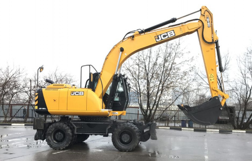 Аренда колесного экскаватора JCB JS160W